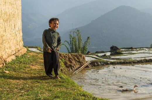 Travel to Sin Chai, visit a small village nestled under the majestic Hoang Lien Son mountain range