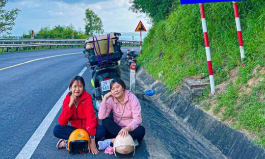 Daughter takes her mother on a trip across Vietnam