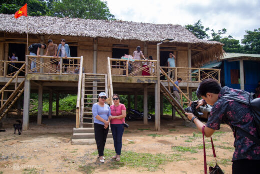 Van Kieu village in western Truong Son