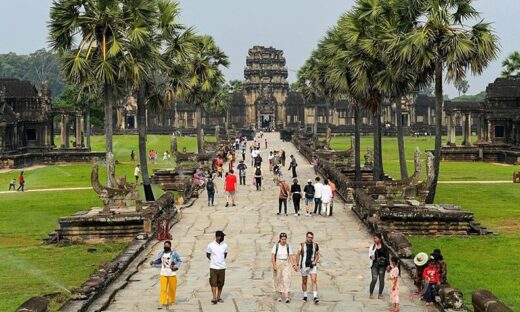 Vietnam leads H1 tourist arrivals in Cambodia