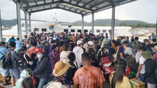 Stranded tourists leave Phu Quoc as ferry service resumes