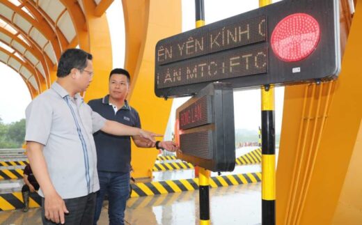 Photo: Panoramic view of Van Don – Mong Cai highway before the day of opening