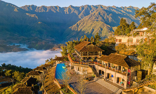 Five high-end resorts offering rice terrace views