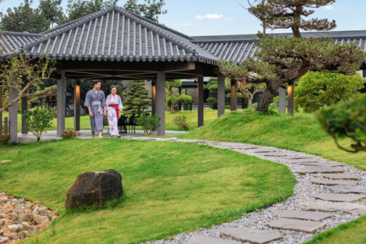 Three Japanese-style luxury resorts