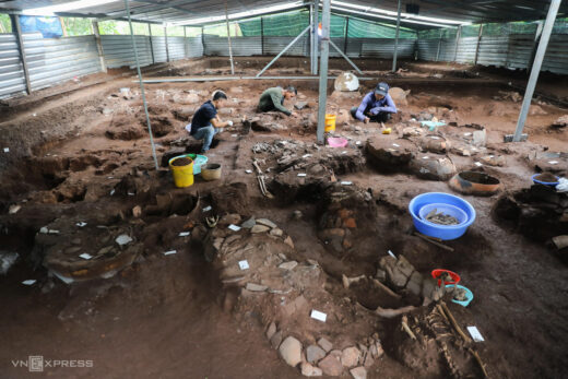 Inside the 2,000-year-old tomb in Ho Chi Minh City