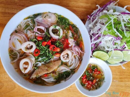 Phu Yen squid vermicelli: The frugal taste makes people’s hearts flutter