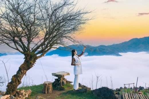 The moment when the beautiful sea of ​​clouds appeared in Sapa