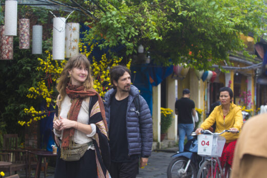 Guests are excited to experience Hoi An Tet