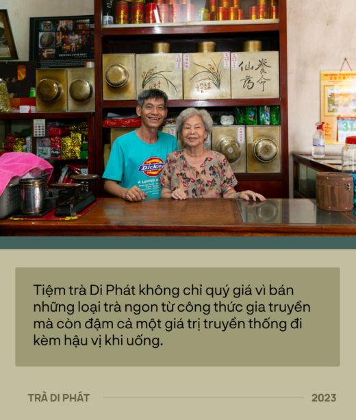 A 70-year-old tea shop in Ho Chi Minh City has passed on “cross-border” with the recipe of two precious teas, sometimes up to 350 million VND/kg.