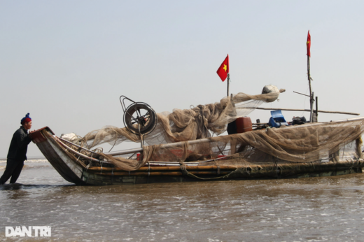 Winning the shrimp sea, fishermen “pocket” millions every day