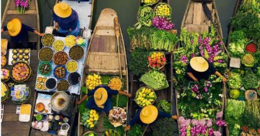 Arriving in Vietnam, foreigners “break out” at the gifts of the Mekong River – the lifeline of the Earth