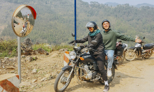 Driving through mountainous roads in Ha Giang is great experience, foreign tourists say