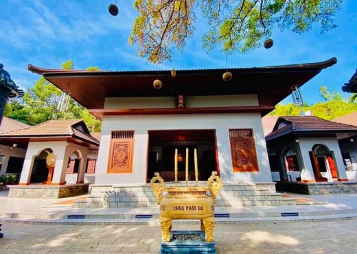 The scenery of Phat Da Ha Tien Pagoda – a unique old brick kiln temple