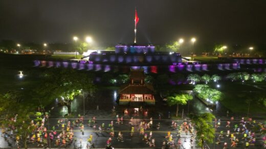 Hue from above captured during VnExpress Marathon