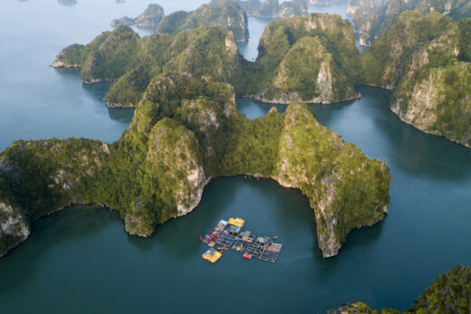 A bird’s eye-view of Ha Long Bay from $85 seaplane tour