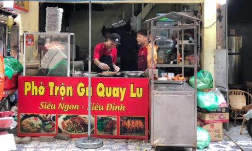 The roast chicken pho restaurant sells nearly 1,000 bowls a day in Hanoi